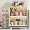 Cup Holder Dust-Proof Storage Rack Living Room Office Water Bar Desktop Water Cup Tea Cup Coffee Cup Dust-Proof Storage Cabinet