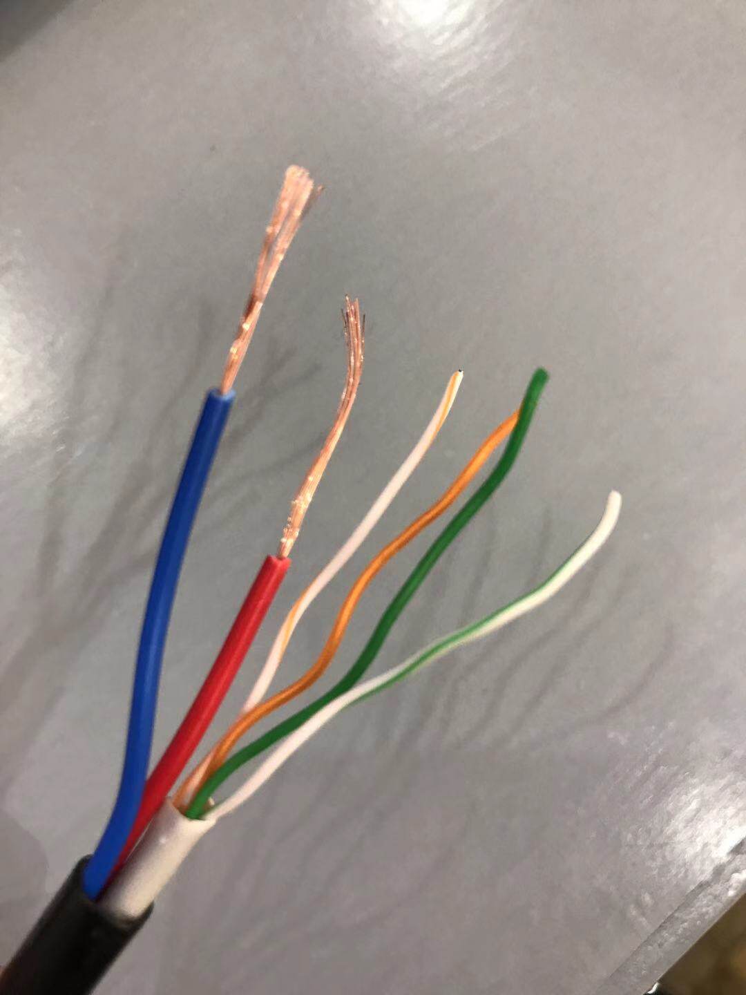 4 core 0 5 super five network cable with power supply integrated line indoor and outdoor network 4 2 integrated line monitoring oxygen-free copper