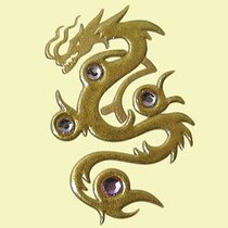 Shanghai Spot Japan Straight Sends High Time Painted Dragon Drill Phone Stickers