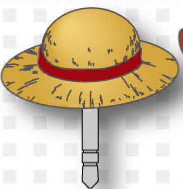 Shanghai spot Japan straight away sea thief Wang Rufu hat 3 5mm headphone hole anti-dust plug