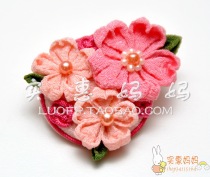 Shanghai Spot Japan Straight Sends Creamy Kyoto Cherry Blossom Pink Brooch Chest Flowers