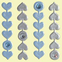 Shanghai Spot Japan Straight Sends High Time Painted Silver Powder Loving Big Blue Phone Stickers