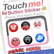 Shanghai spot Japan Minnie Touch me Refrigerator stickers Button stickers iPhone home stickers 12 pieces