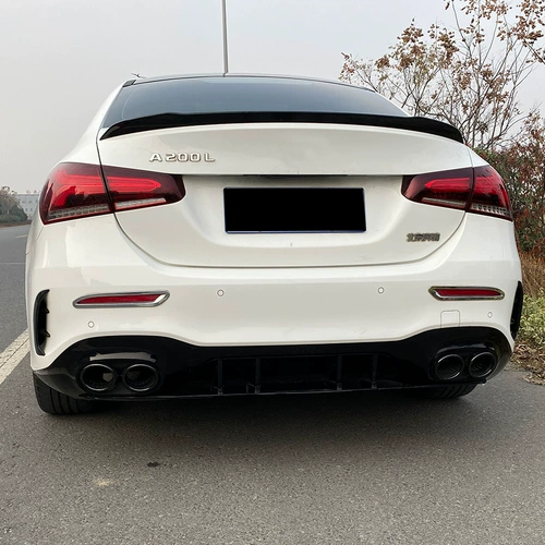 Применимо к Mercedes -Benz A35L Крыло крыла верхнего крыла заднего ножа A200L модифицированный AMG A45S Babas Tail