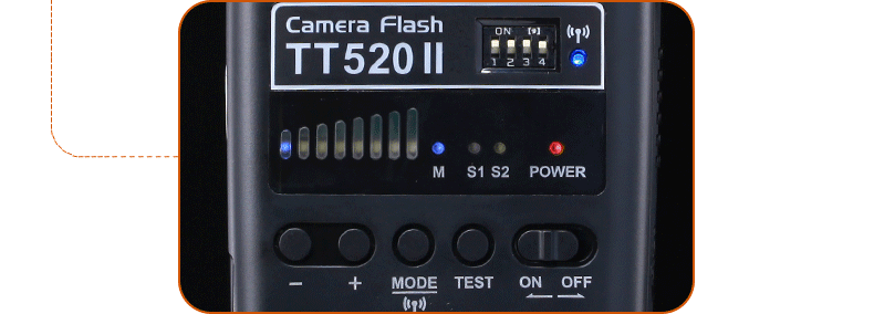 Bò TT520II thế hệ thứ hai set-top đèn flash máy ảnh Sony DSLR Canon Ni Kangbin có một đèn giày nóng bên ngoài - Phụ kiện máy ảnh DSLR / đơn túi đeo chéo máy ảnh