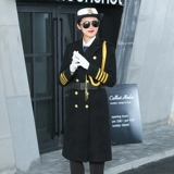 Демисезонное шерстяное пальто для отеля подходит для мужчин и женщин, униформа для работы, комплект