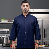 Тибетский синий топ с длинными рукавами (метка кожи Sc-Single Row)