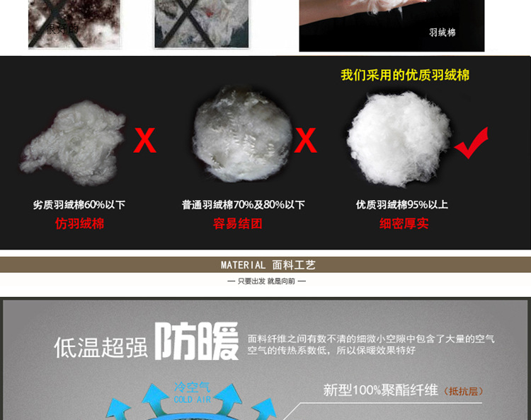 Mùa thu và mùa đông nam có thể tháo rời áo vest trùm đầu dày lên áo bông và phân bón XL áo cotton lỏng comple tuổi 50
