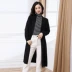 Áo len dệt kim nữ dài phần mùa thu 2019 mới của phụ nữ phiên bản Hàn Quốc của áo len ngoài hoang dã - Áo len cổ chữ V áo len nữ cộc tay Áo len cổ chữ V