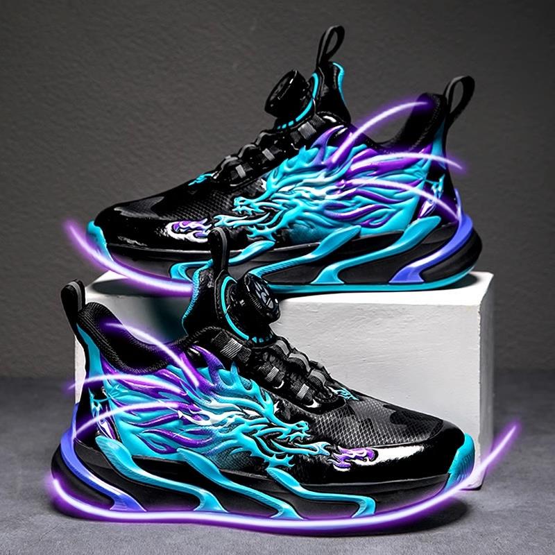 Brand Official Website Boys' Sports Twist Shoes Summer Mesh Breathable Children's Running Ultra-Light Shock-Absorbing Basketball Shoes for Boys