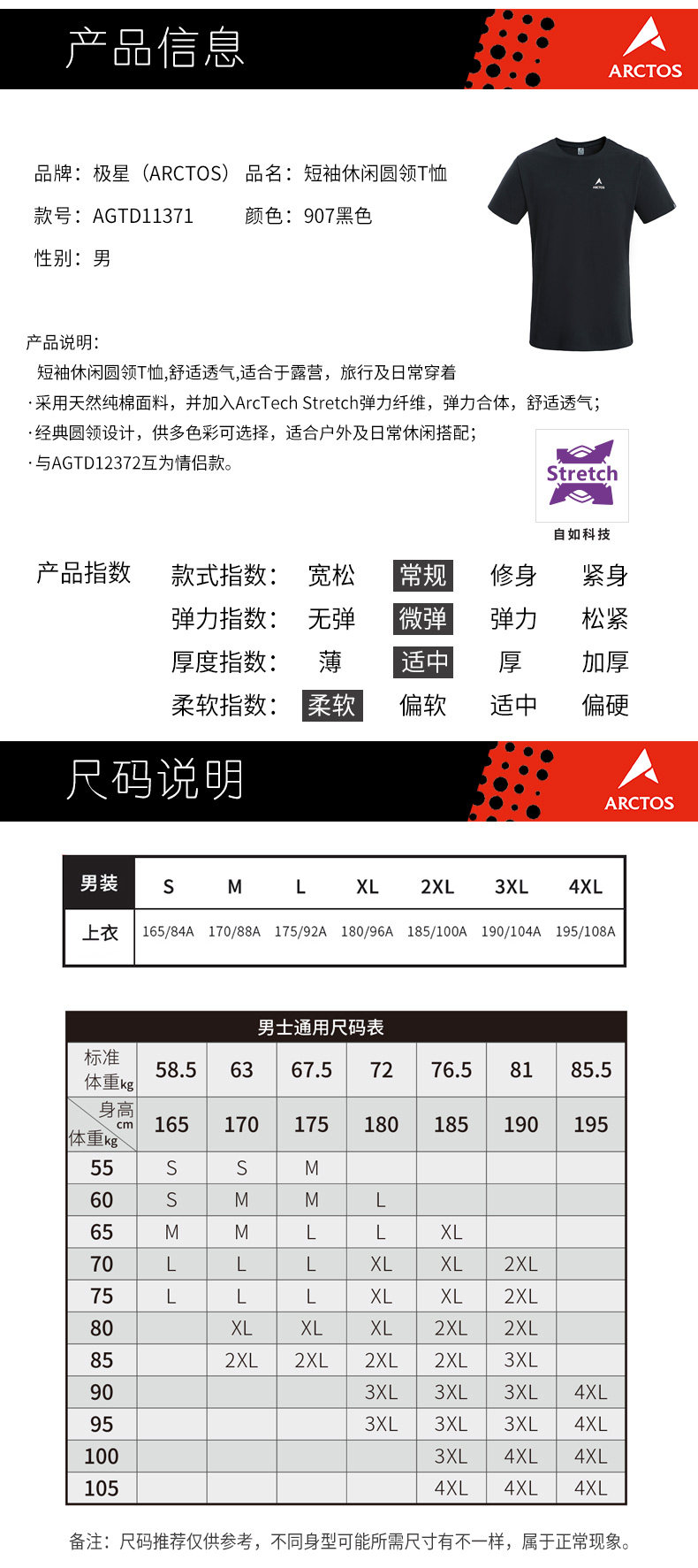 土拨鼠代工厂 极星户外 男女款科技速干T恤 图4