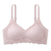 Seamless underwear for women in summer thin push-up small breasts breathable beautiful back soft support side breasts anti-sagging bra new