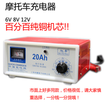 Pure copper core car motorcycle Charger Battery Charger 6v8v12v battery charger 20A