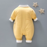 Детское демисезонное термобелье, стеганый хлопковый пуховик для новорожденных, 6 мес., популярно в интернете, 0-1 лет