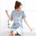 Các tay mùa hè mới womens pajama pajama sasleep tăng váy mùa hè chói tai váy vest cotton womens quần áo về nhà. 