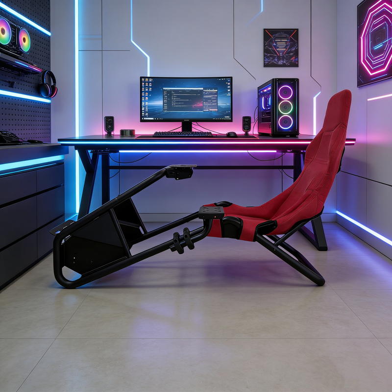 Racing Simulator Stand F1 Steering Wheel Stand Thrustmaster Logitech Magic Claw Racing Simulator Stand F1 Steering Wheel Stand Thrustmaster Logitech Magic Claw