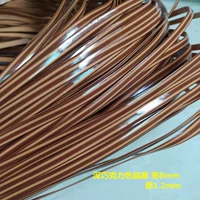 Плоская лоза из темного шоколада