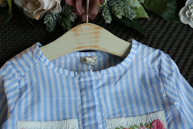 Chemise fille à manche longue - Ref 2086634 Image 10