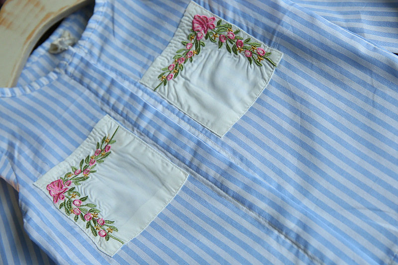 Chemise fille à manche longue - Ref 2086634 Image 13