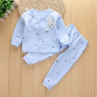 Bộ đồ lót mùa xuân và mùa thu mới cho bé Bộ đồ sơ sinh bằng vải cotton cho bé - Quần áo lót quần áo lót bé trai cao cấp