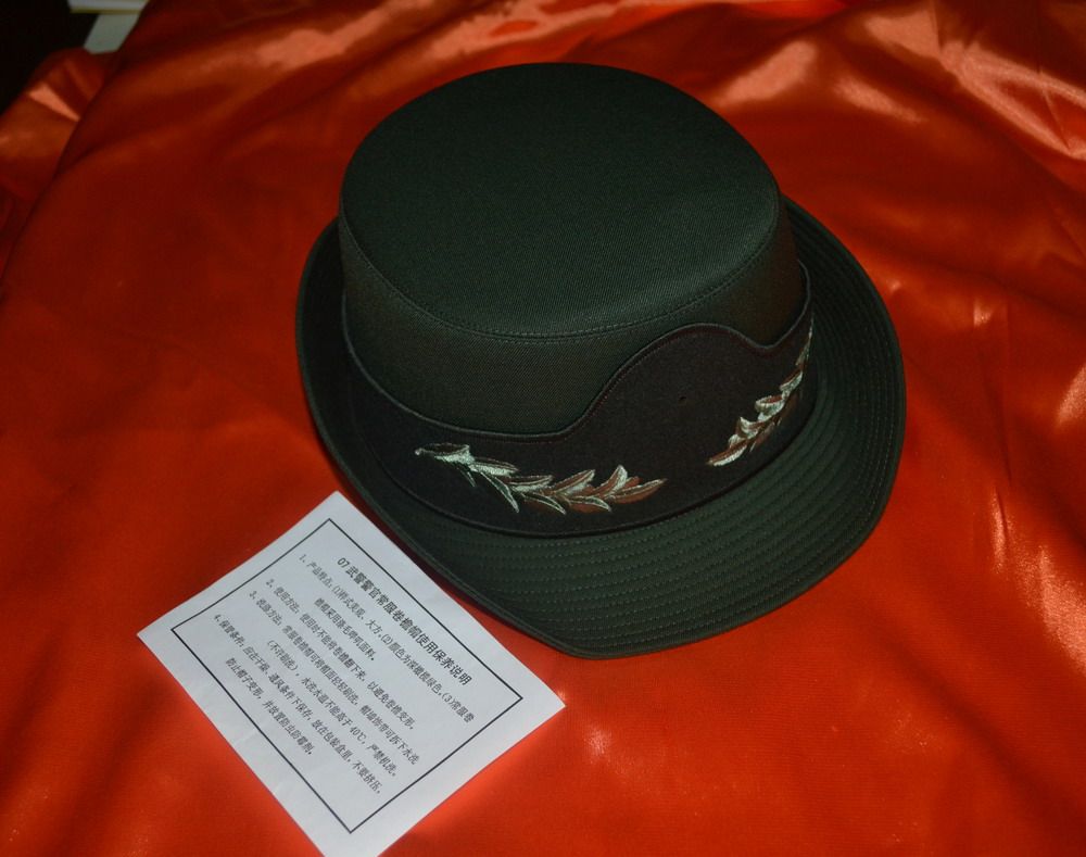 Women's roll brimmed hat olive female hat female soldier fan hat female military fan hat collection female hat