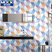 Hexagonal brick gradient mix and match tiles bathroom floor tiles toilet background wall hexagonal non-slip tile 200x230