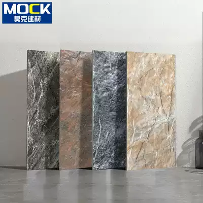 Exterior wall tiles Rural household self-built house cultural stone villa outdoor floor tiles 300x600 antique brick courtyard brick