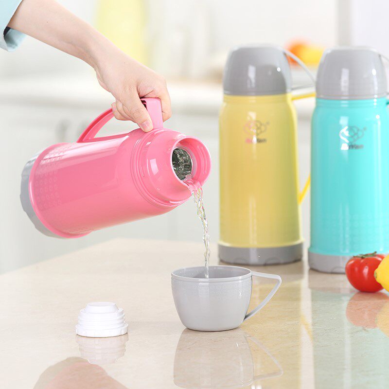 Mini hot water bottle glass timid capacity insulation pot warm pot sealed household empty insulation water bottle thermos bottle