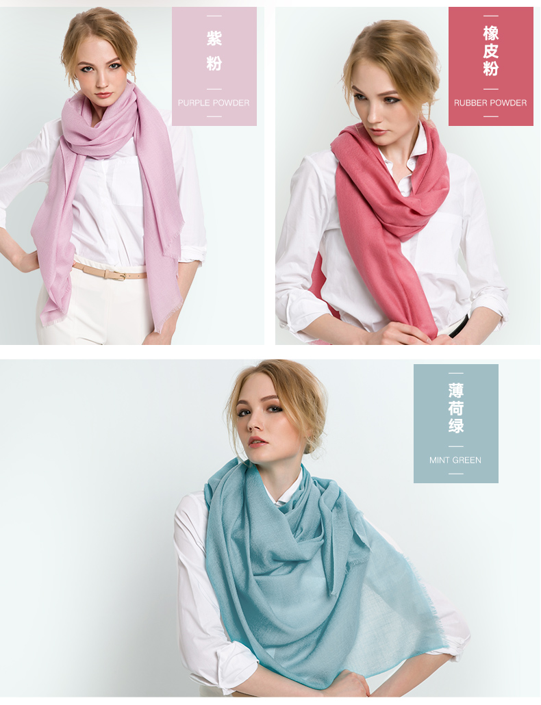Foulard pour Femme en Laine - Ref 3160432 Image 22