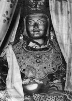 Custom as my general Lotus Master Buddha portrait Lotus Master Buddha painting Photo paper plastic Thangka picture