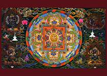 Custom four-arm Guanshiyin altar City picture Guanyin Bodhisattva Buddha painting Thangka portrait Marriage 