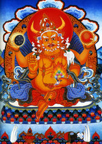 Customized Nanwuwang God Pearl Sky Portrait Portrait Sakyamuni Buddhas incarnation