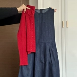 Джинсовая летняя длинная юбка, комплект, эффект подтяжки, подходит для подростков, 2025 года