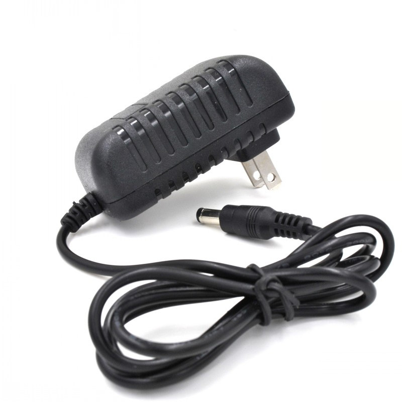 Walkie-talkie charger universal fire cow power cord 12V1A 2A adapter DC round hole charging cable