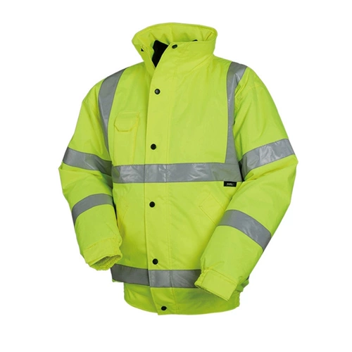 Зимняя светоотражающая куртка, безопасный высокоскоростной мужской демисезонный пуховик