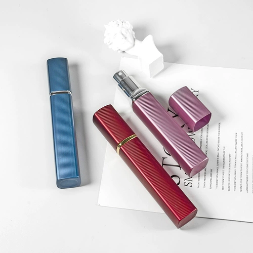 Духи, квадратная бутылка, стеклянная тара, элитный косметический портативный вкладыш для путешествий, 10 мл, пробник