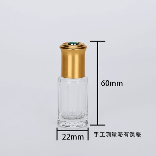 Масло, бутылка, стеклянные шариковые духи для путешествий, 6 мл, пробник
