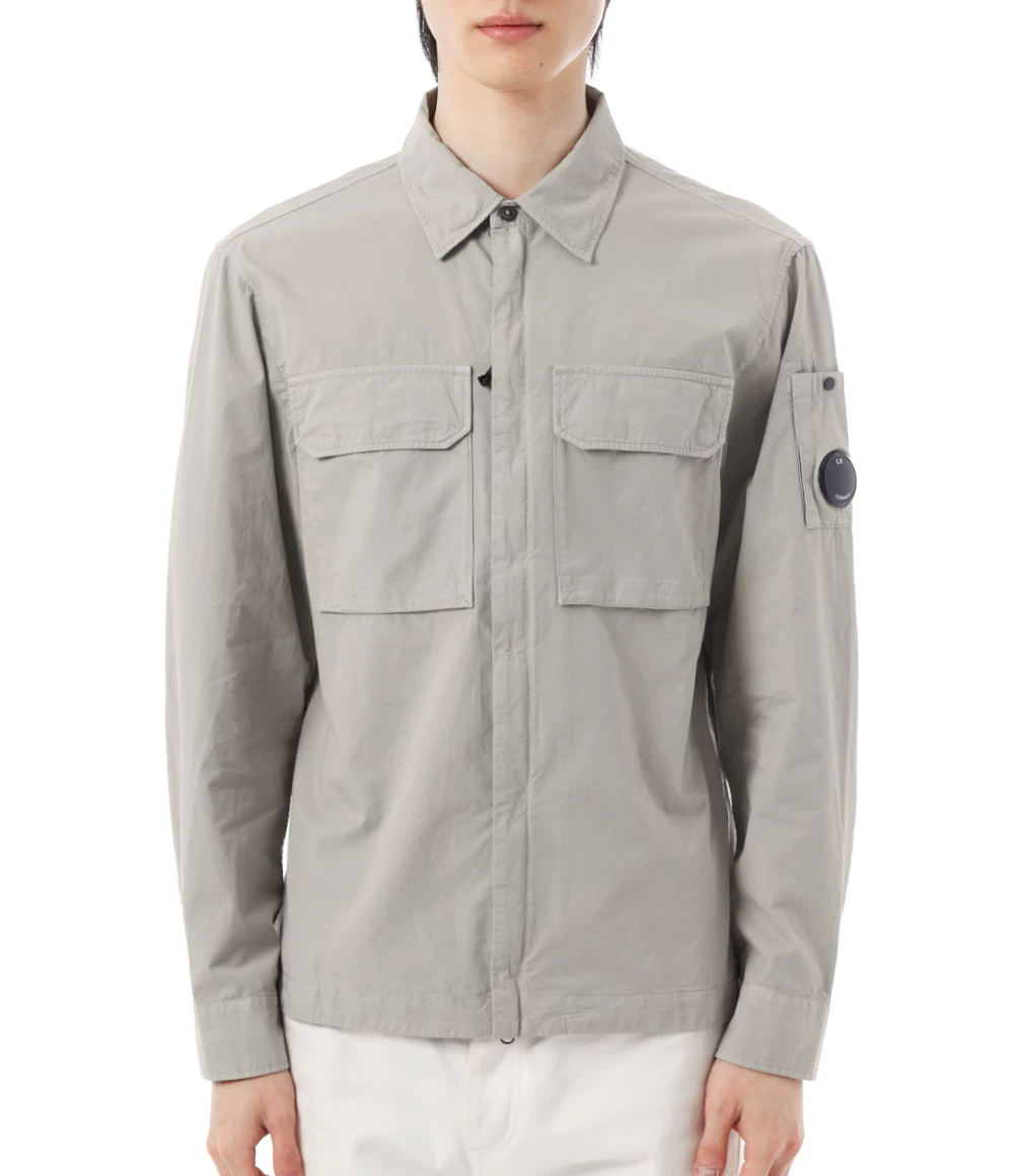 CP COMPANY мужская жаккардовая хлопковая куртка на молнии с лацканами длинный рукав 20CMOS156A