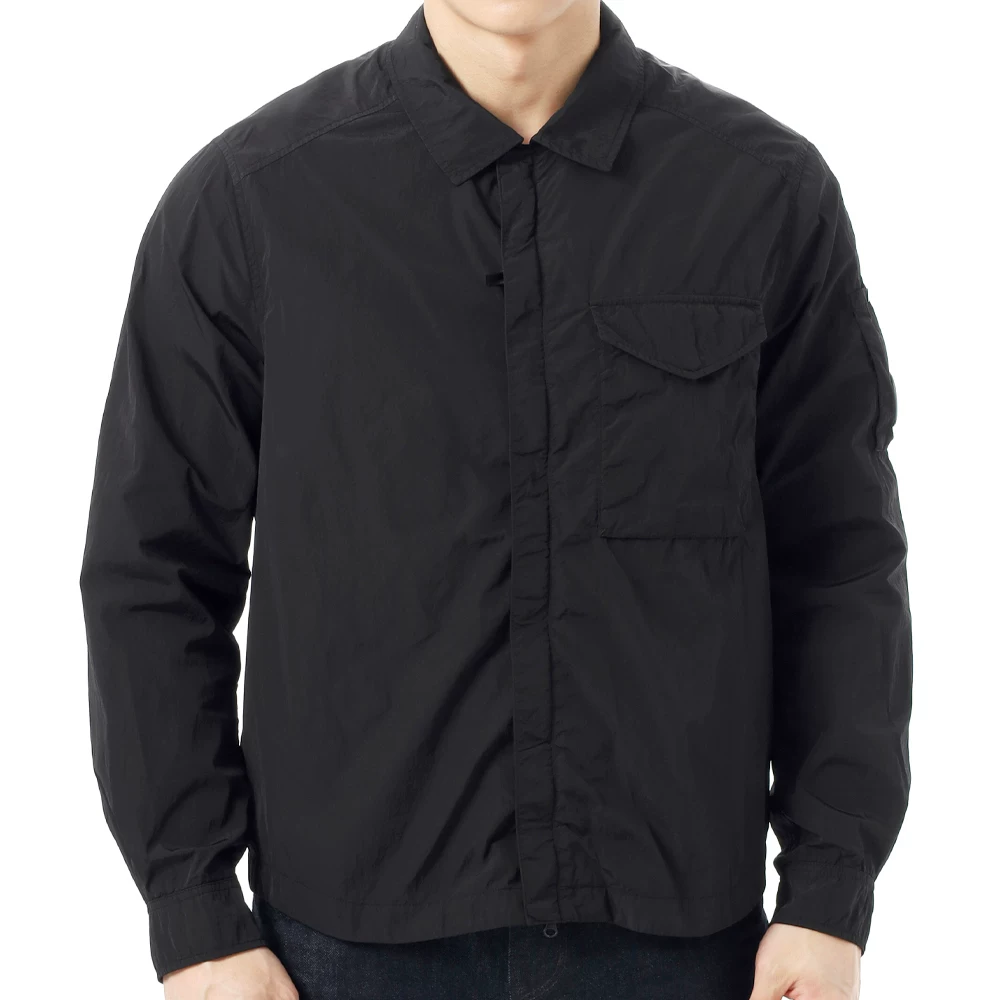 CP COMPANY Chrome-R men's windproof and water-repellent quick-drying zipper shirt jacket 18CMOS095A