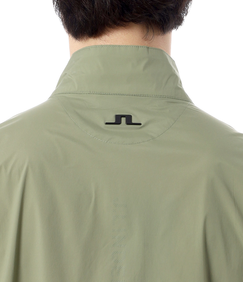 J.LINDEBERG Ash Light Packable Jacket мужской тонкий воротник кожа ветровка 11973 j. Lindeberg/Jin·lindeboge 