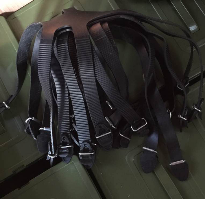 Standard matching headband fixed rubber headband FMJ05 gas mask 87 type 08 mask matching elastic band