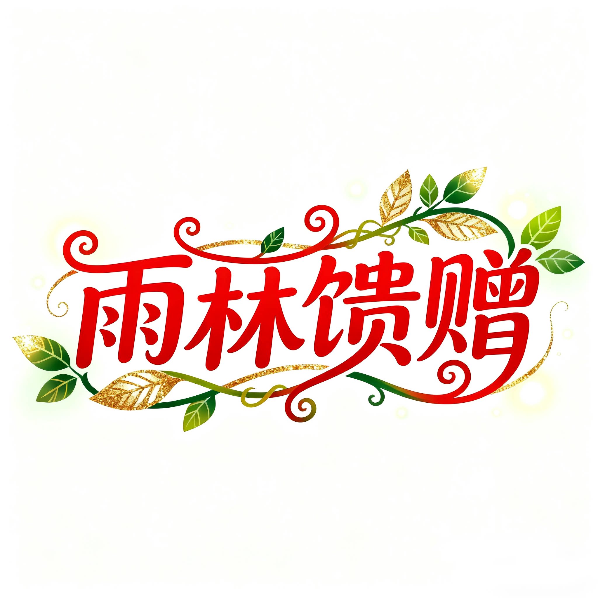 雨林馈赠的LOGO