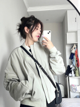 Bomber jacket design niche street baseball uniform 2023 new womens American retro jacket womens spring and autumn