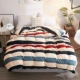 Hai mặt mảnh duy nhất của dày flannel chăn mùa đông nhung san hô Levin luật lanh cashmere quilt 1,5 đơn hoặc kép ấm - Quilt Covers