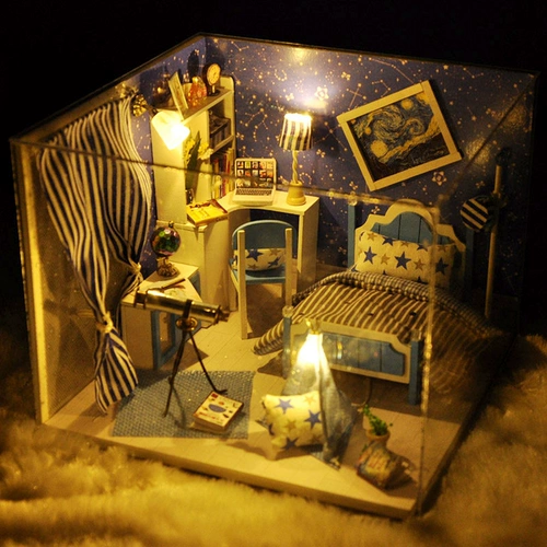 Хижина, конструктор, домик, памятная игрушка, «сделай сам», подарок на день рождения, домик своими руками