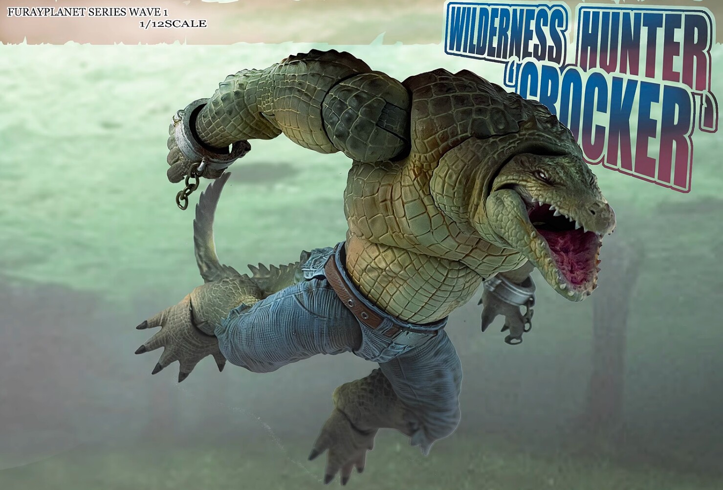 Maestro Union MU-FP001 Crocodile Croker Wilderness Hunter 1/12