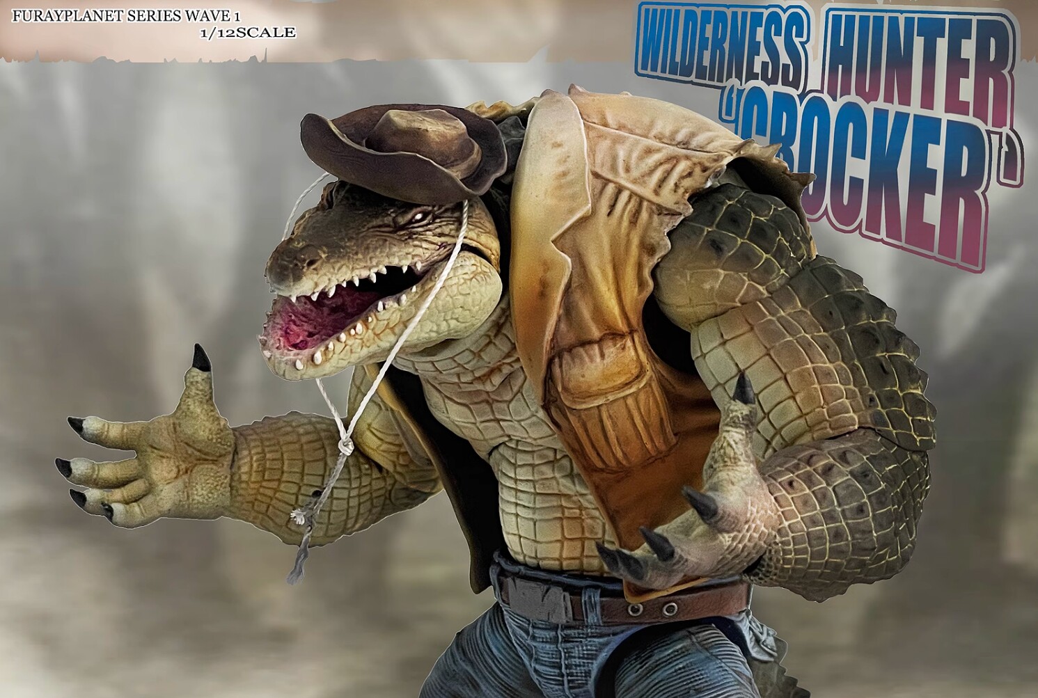 Maestro Union MU-FP001 Crocodile Croker Wilderness Hunter 1/12