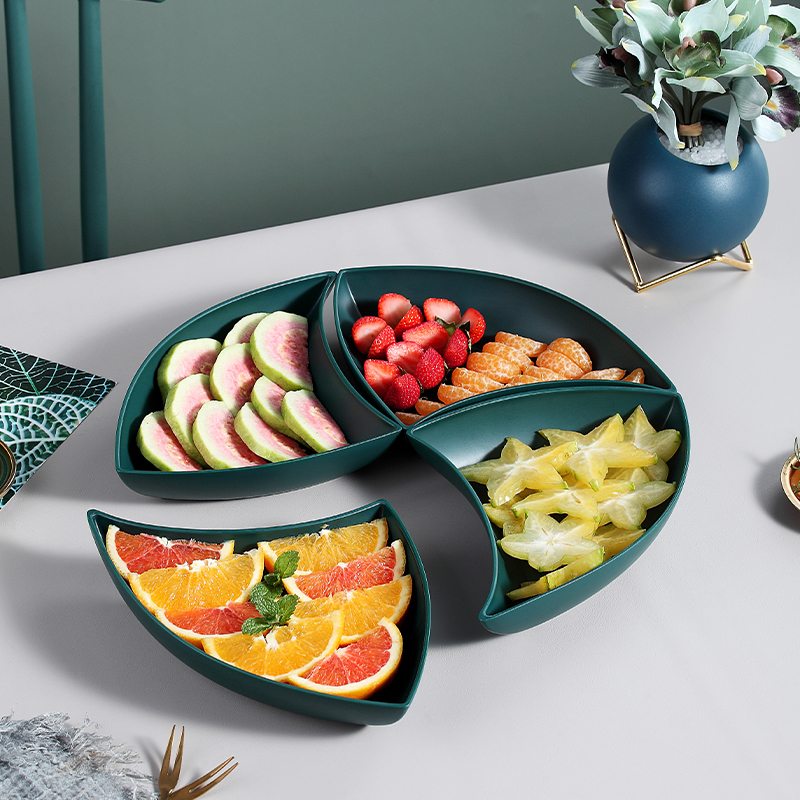 Creative Net red dish dish household suite assembly hot pot plate plate plate annual meal tableware personally disc fall proof