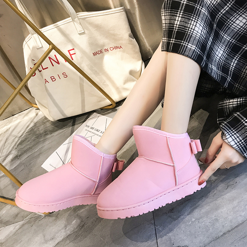 高伟轩 女士雪地靴 加绒棉鞋 图1