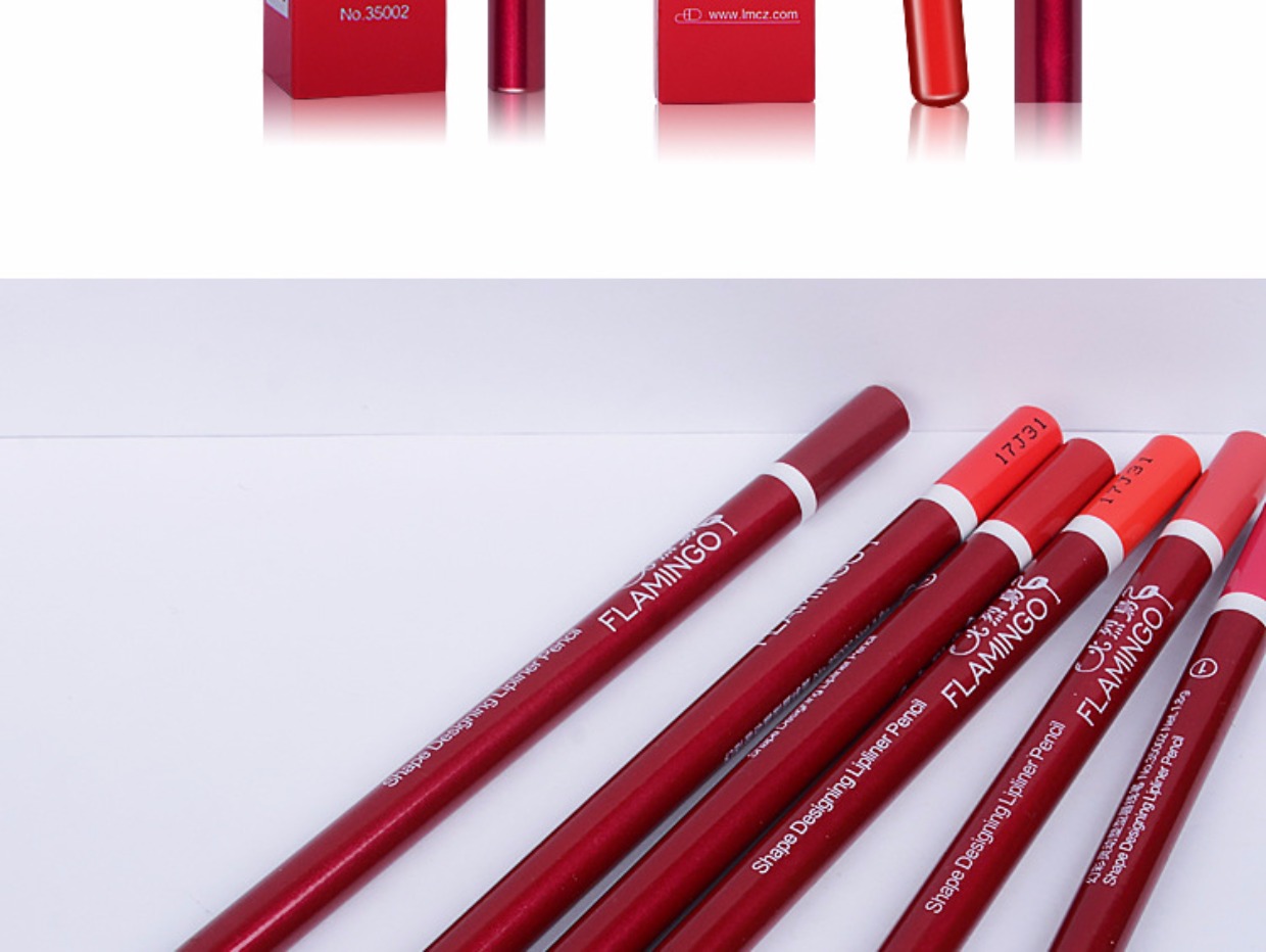 Son môi Symphony nhựa định hình Son môi màu đỏ nude Dì Màu Lip liner Son môi không thấm nước chính hãng 	son bút chì bảng màu	